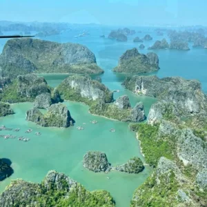 voyage de noces Asie Baie Ha Long hydravion